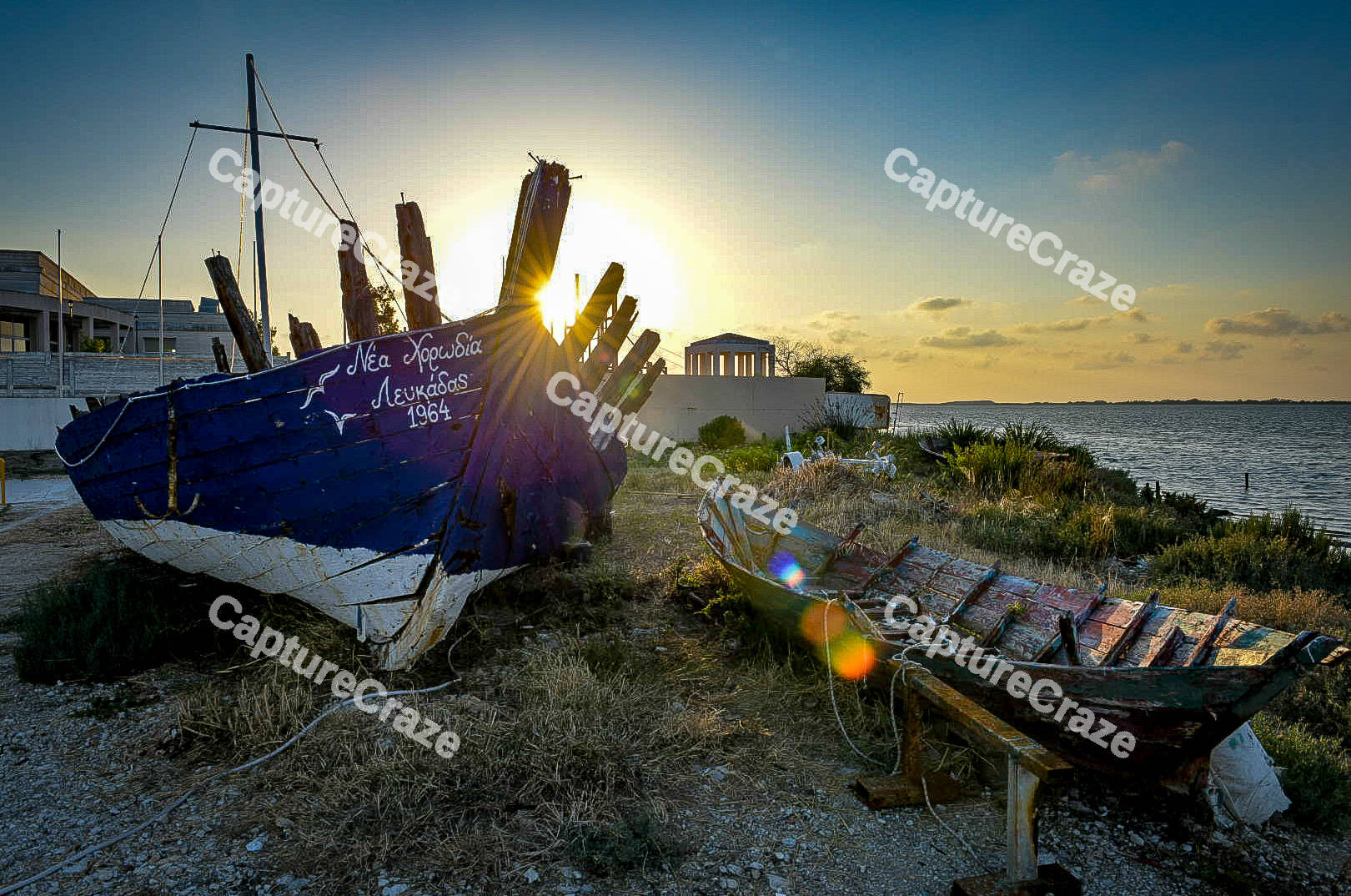 Lefkada Boat Wreck